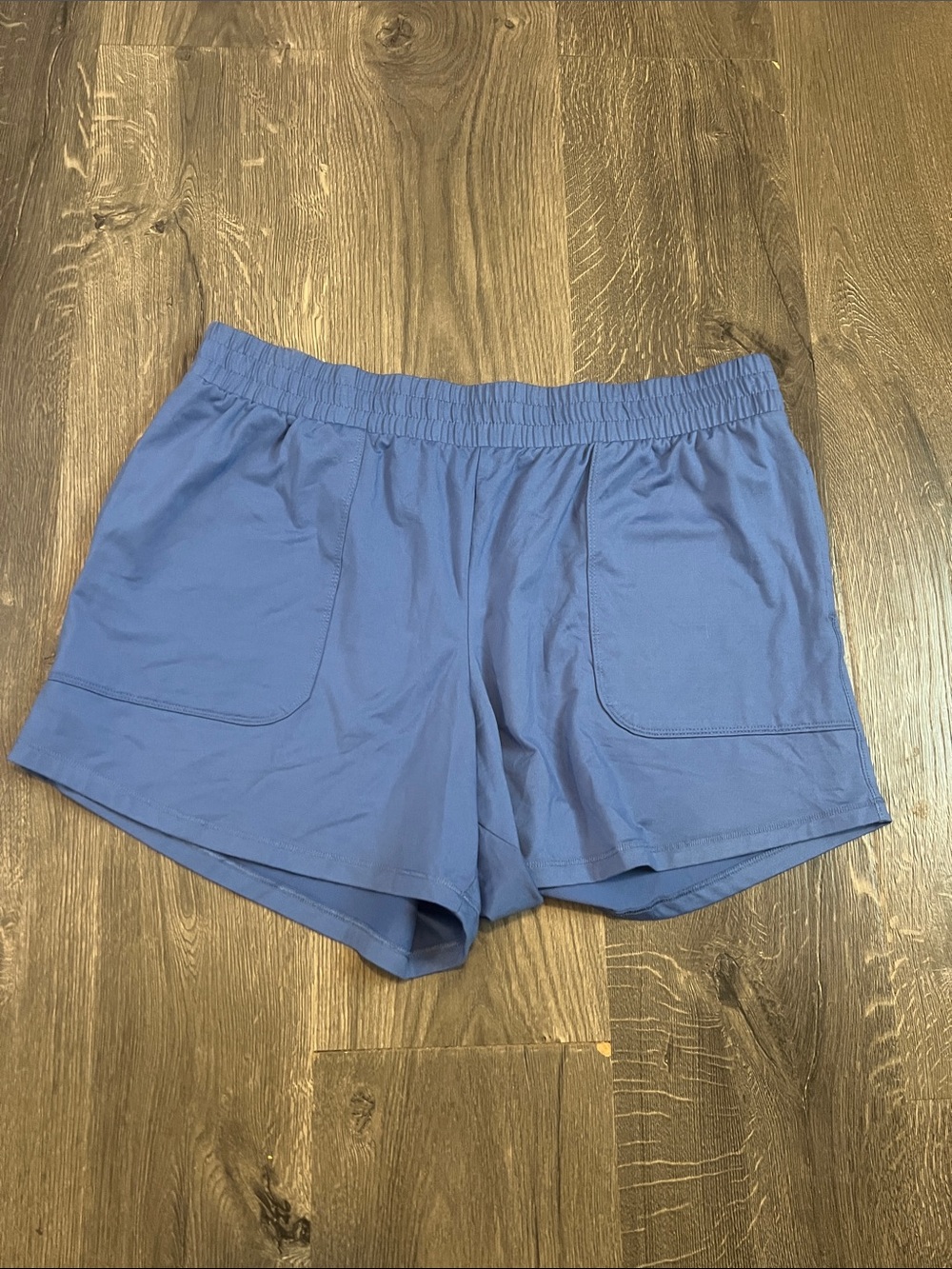 all in motion Large Periwinkle Blue Athletic Pull-On Shorts